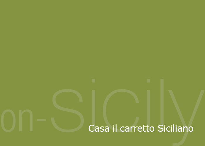 on-Sicily - Casa il carretto Siciliano in the Sicilian coastal town of Balestrate